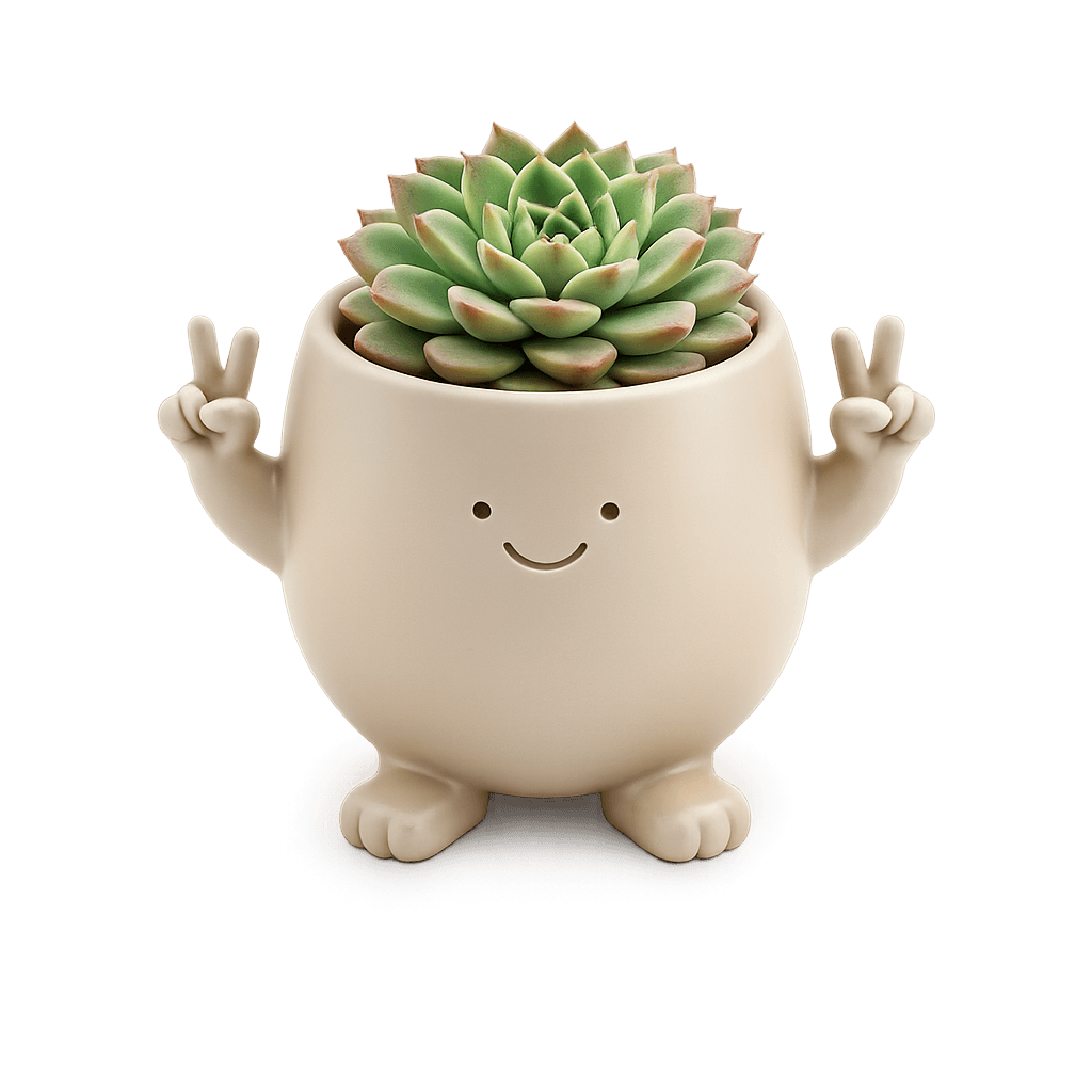 Little Pick-Me-Up succulent gift pot